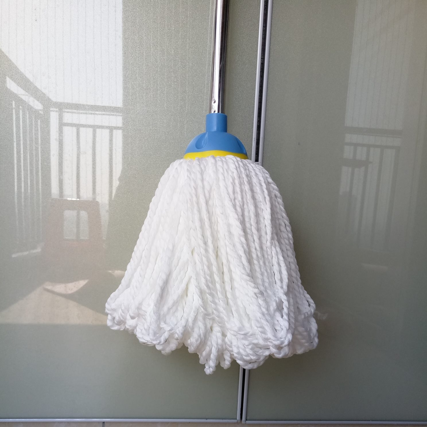 纤维圆头拖布纯棉棉线拖把超强吸水嘉虹超细包邮特价白色家用拖把