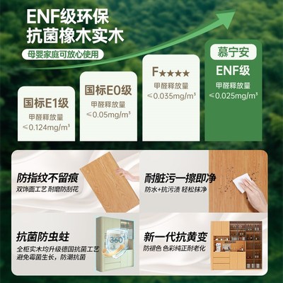 定制餐边柜全实木靠墙一体高柜玻璃碗柜橡木客厅家用收纳储物橱柜