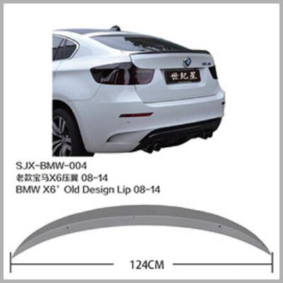 适用08-14年款宝马X6尾翼BWM宝马X6E71改装专用免打孔烤漆定风翼