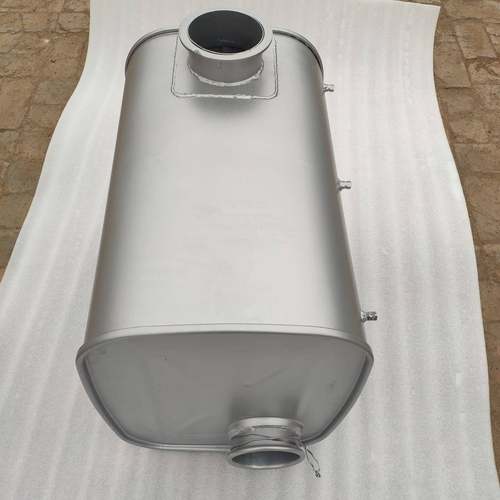 配套原厂同力矿用车消声器改装发电机组消声器静音消声器