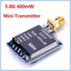 5.8G400mW40频道AV无线迷你发射机TS58400 R频点