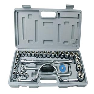 汽修汽保工具套装 32件套套筒组套棘轮扳手套装 五金工具组合套装