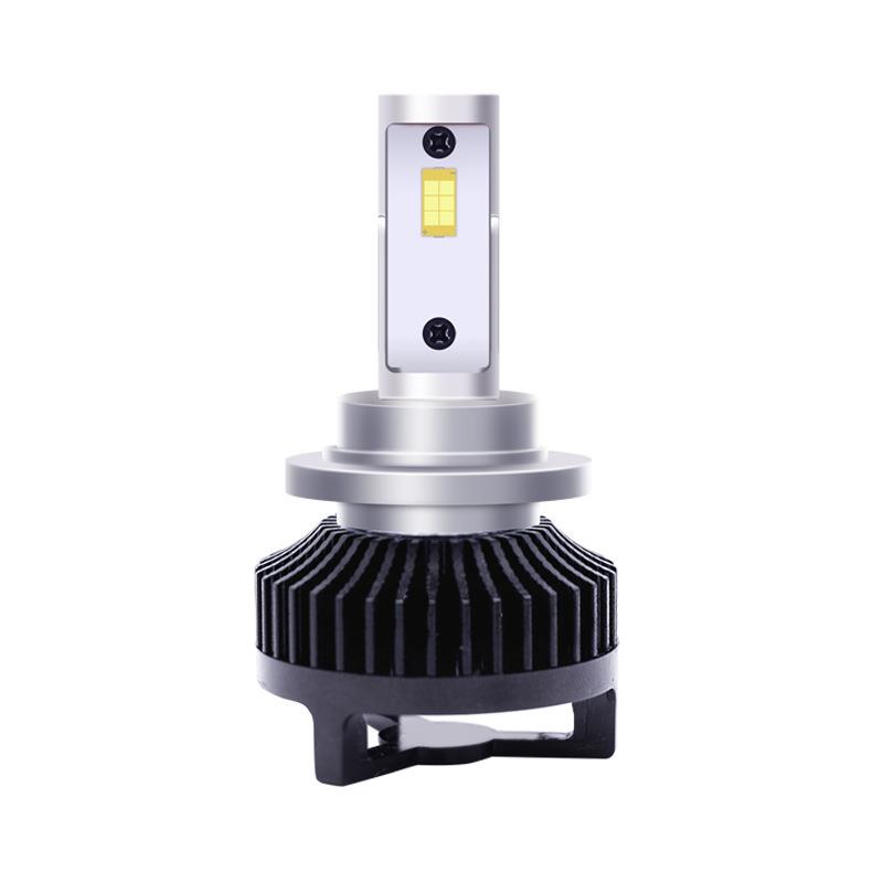 适用于55W汽车led大灯灯泡高亮D2H大灯带透镜近光车灯改装大灯总