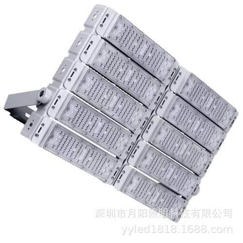 LED模组外壳投光灯隧道灯泛光灯外壳套件高杆太阳能配件500W