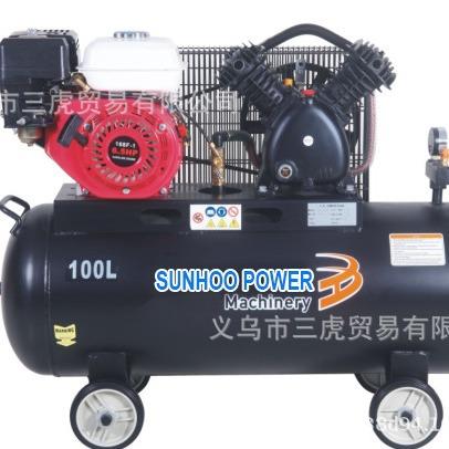 移动式汽油柴油空压机50L100L江山虎开山