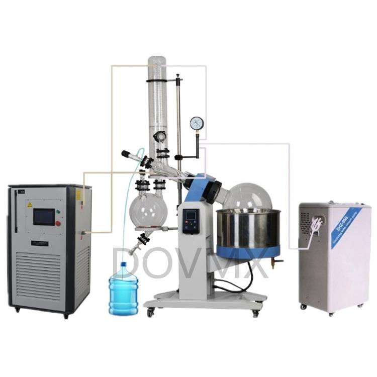 厂家直销旋转蒸发器旋蒸仪DMSR-20新型电动升降终身维护