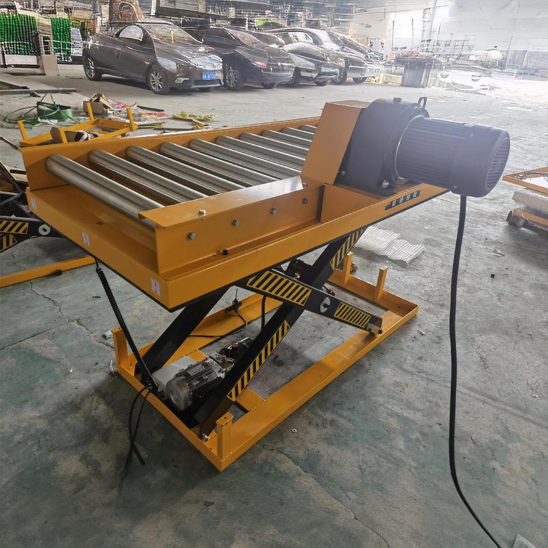 固定剪叉升降机?液压升降平台 大吨位升降货梯 货物提升机