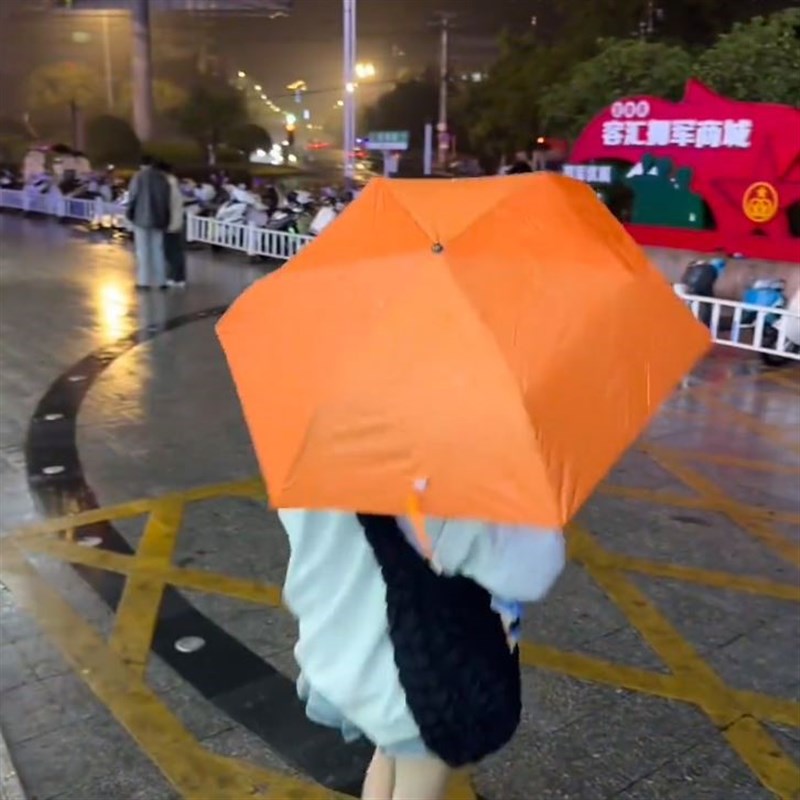 便携搞怪雨伞奇葩胡萝卜创意伞学生上学防水防紫外线晴雨两用雨伞