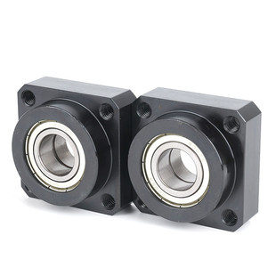 方型双轴承座组件BGSEB6904 6004ZZ带扣环短型BFL61法兰带座轴承