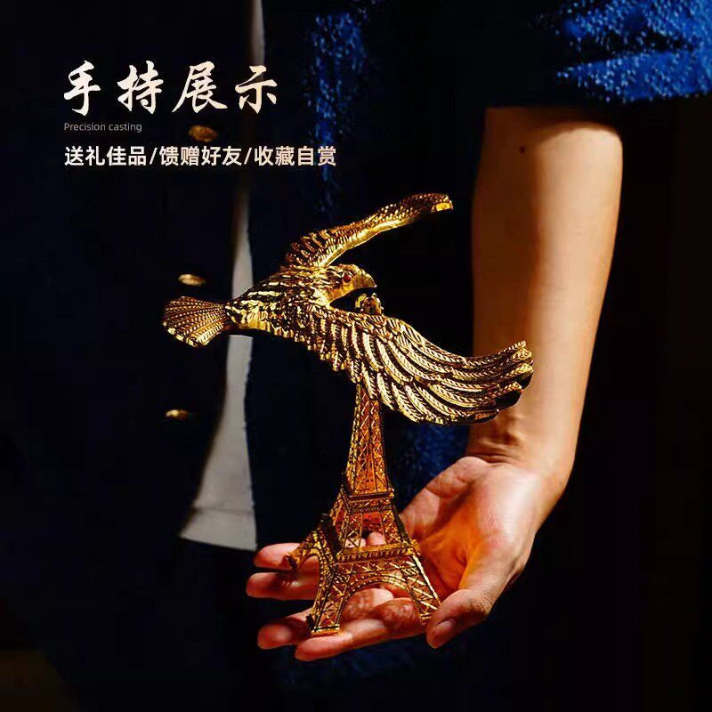 平衡鸟悬指平衡鹰重力鸟摆件反重力挂图不倒翁大展宏尖办公桌装饰
