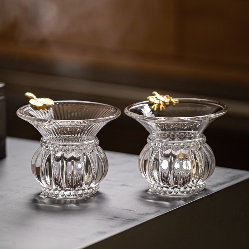 玻璃茶漏过滤网茶滤茶叶过滤器公道杯漏网滤网泡茶茶具配件滤茶器