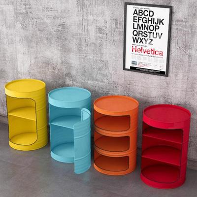 创意油桶复古收纳储物个性柜子带门摆放装饰陈列柜展示架橱柜