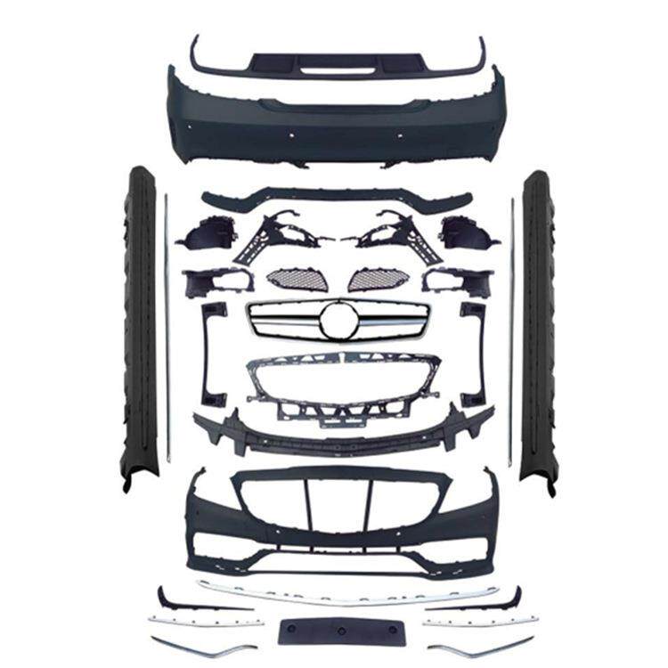适用奔驰CLS63AMGCLS300CLS350前后杠机盖全车套件改装大包围
