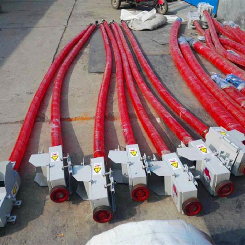 粮食传送软管大吸力蛟龙送料机移动式装车装袋抽粮吸沙机吸麦机