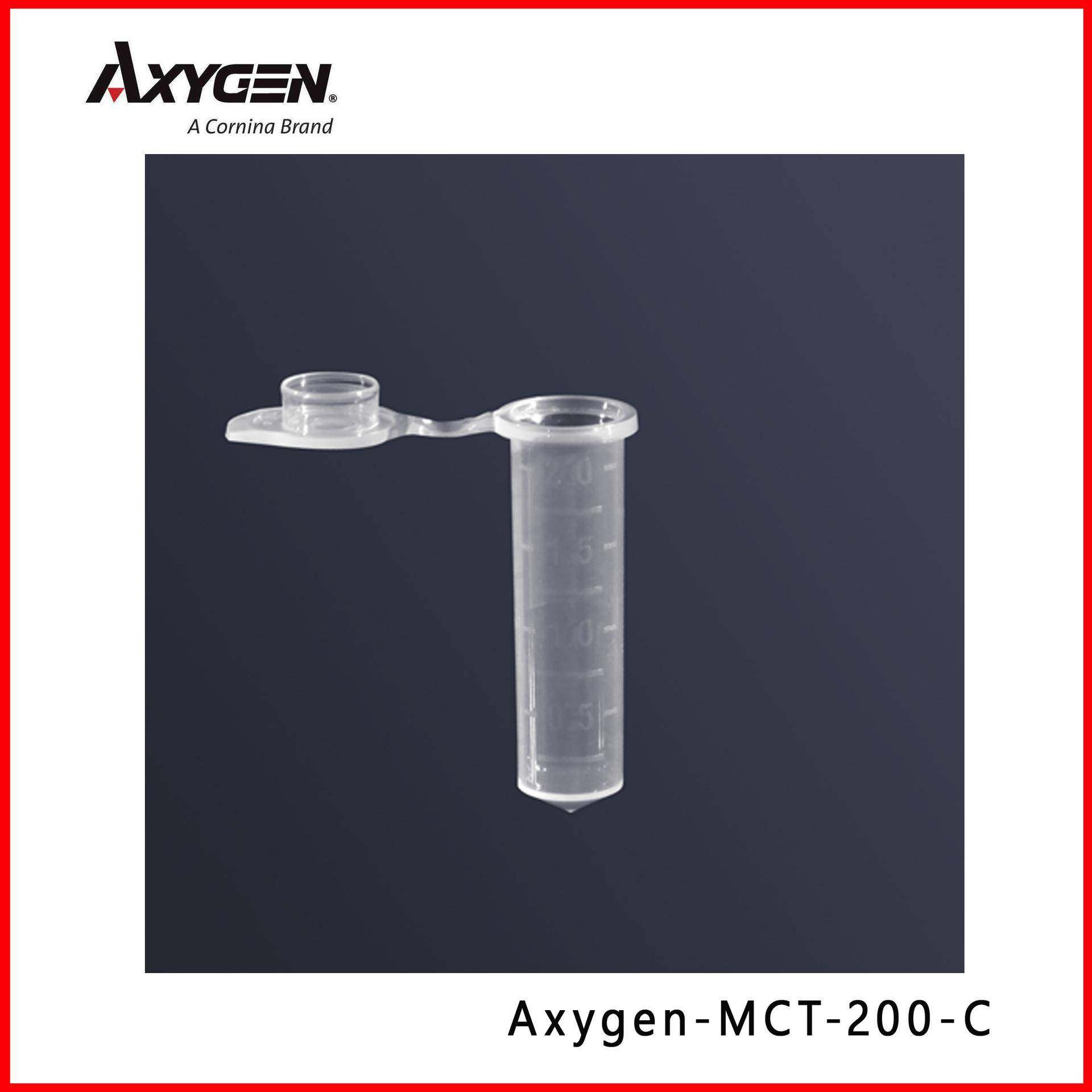 Axygen爱思进MCT-200-C/2.0ml离心管聚丙乙烯离心管10包/箱已灭菌