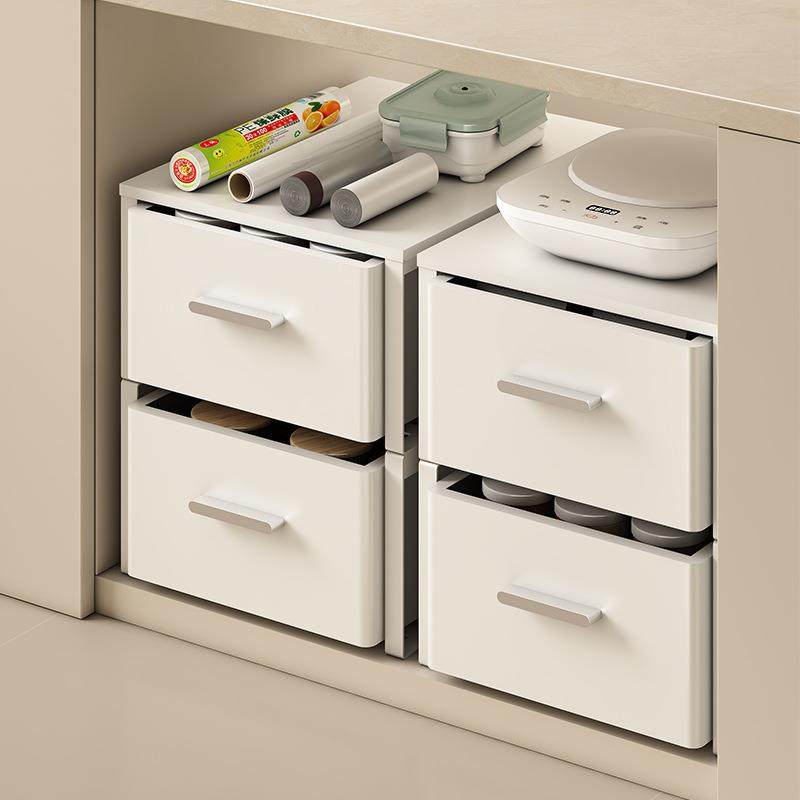 橱柜拉篮抽拉式置物架调料碗碟收纳盒抽屉式厨房下水槽柜子分层架,特色手工艺,其他特色工艺品,淘宝优惠券,粉丝福利购,淘宝优惠卷