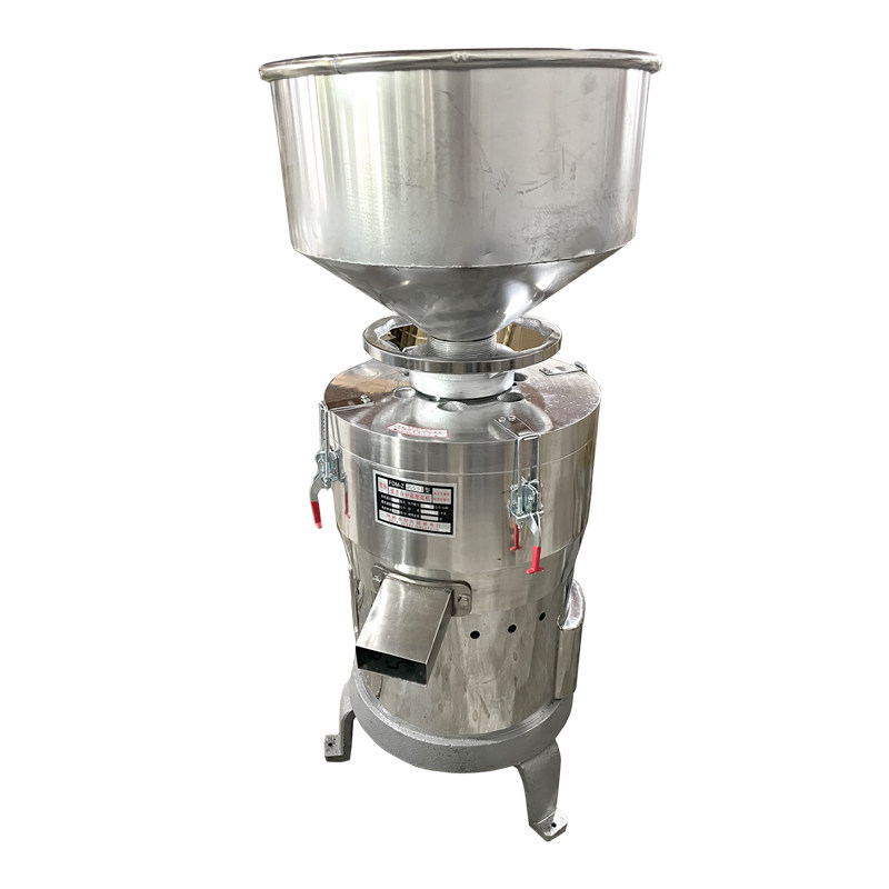 旋风口磨业大功率磨浆机渣浆分离磨式浆机商豆机打豆机沈阳豆腐机
