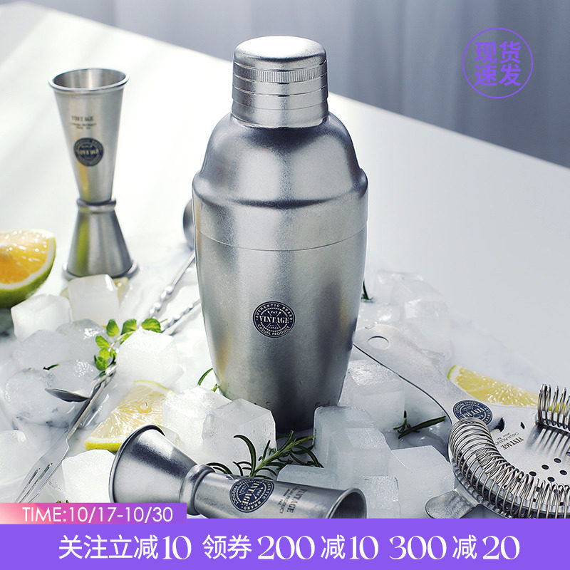 酒杯yosh雪克壶调A套装量o盎司杯 摇酒工具