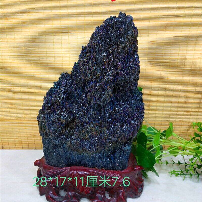 包化七彩矿碳邮硅摆件天然矿物晶体观赏石奇石品藏礼收矿石原石