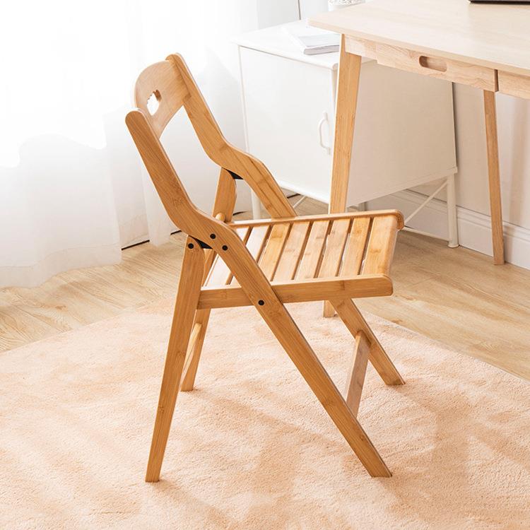 【折扣价】楠竹折叠椅家用现代简约餐椅户外便携办公室椅子学习椅