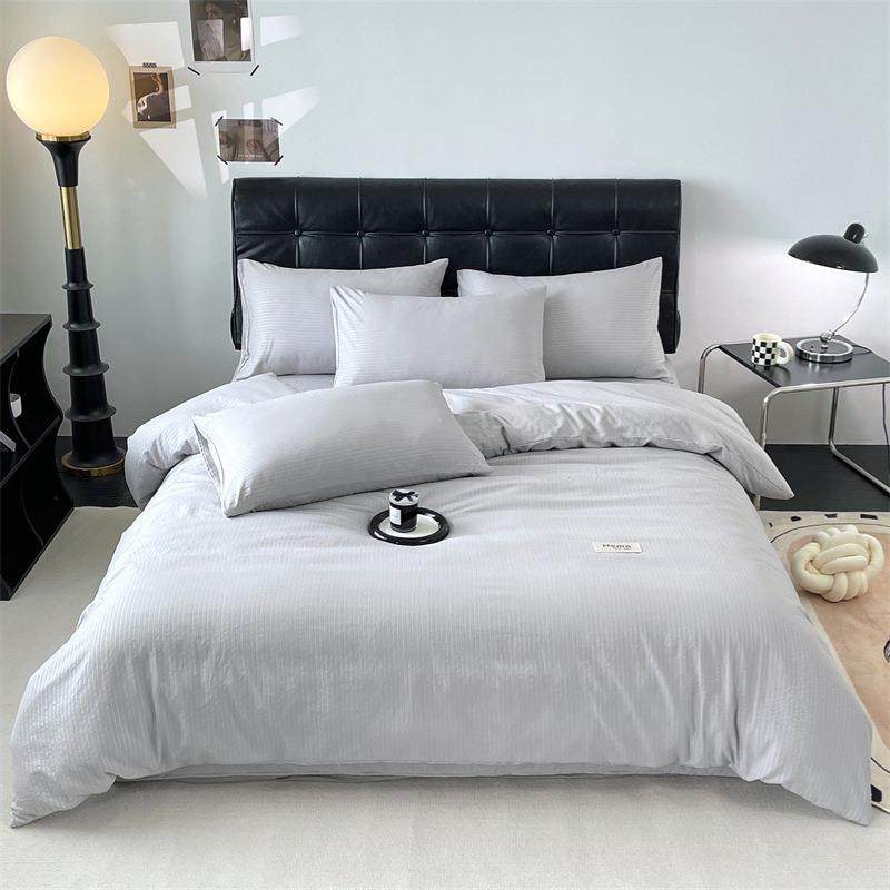 北欧日式简约水洗棉轻薄条纹床单四件套学生寝室三件套厂,家装灯饰光源,其它灯具灯饰,淘宝优惠券,粉丝福利购,淘宝优惠卷