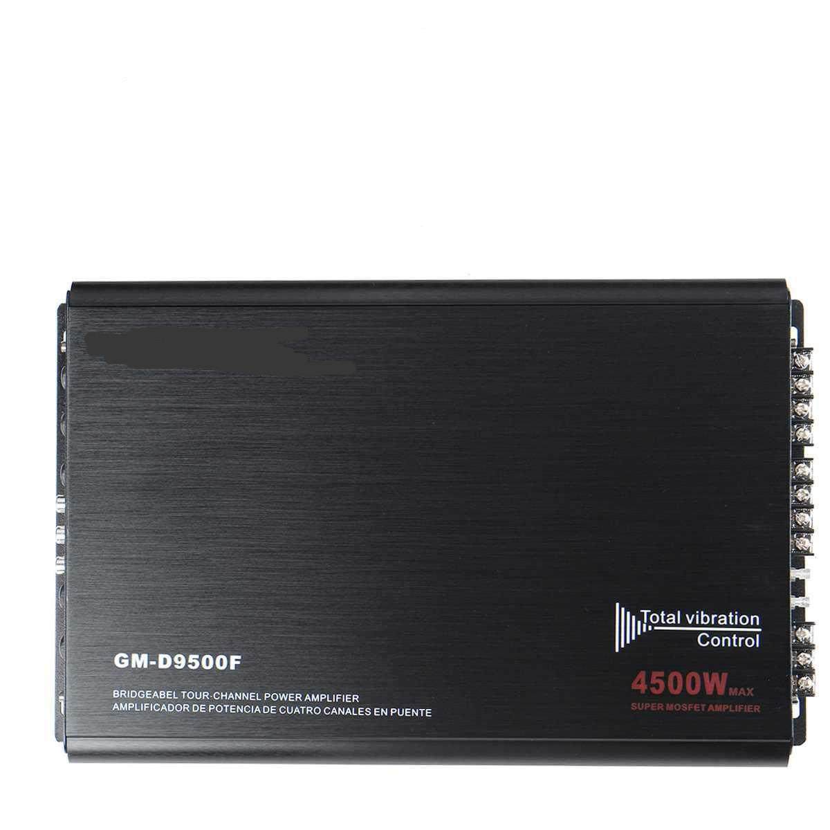 9500汽车功放/12V/24V车载重低音低音炮后备箱车用专用带功放