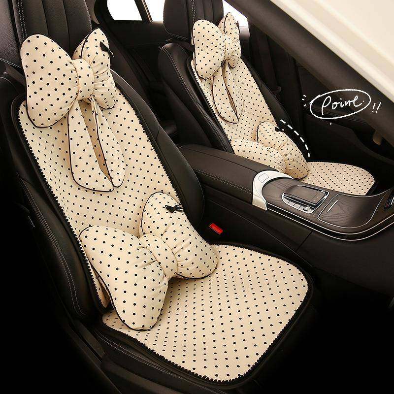 四季通用汽车坐垫可爱波点网红女士小蛮腰车内座椅套防滑透气座垫,家装灯饰光源,其它灯具灯饰,淘宝优惠券,粉丝福利购,淘宝优惠卷