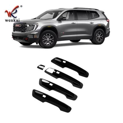 适用于GMC25款Acadia改装外车门拉手装饰亮条门把手专用防撞饰条