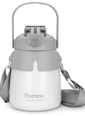 Fissman316不锈钢儿童大容量800ML保温胖胖杯便携旅行户外通用