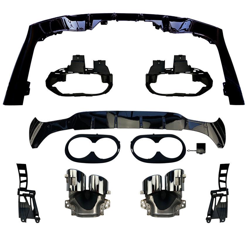 适用奔驰CLA级C118CLA45CLA200260AMG后唇尾唇尾喉扰流板改装