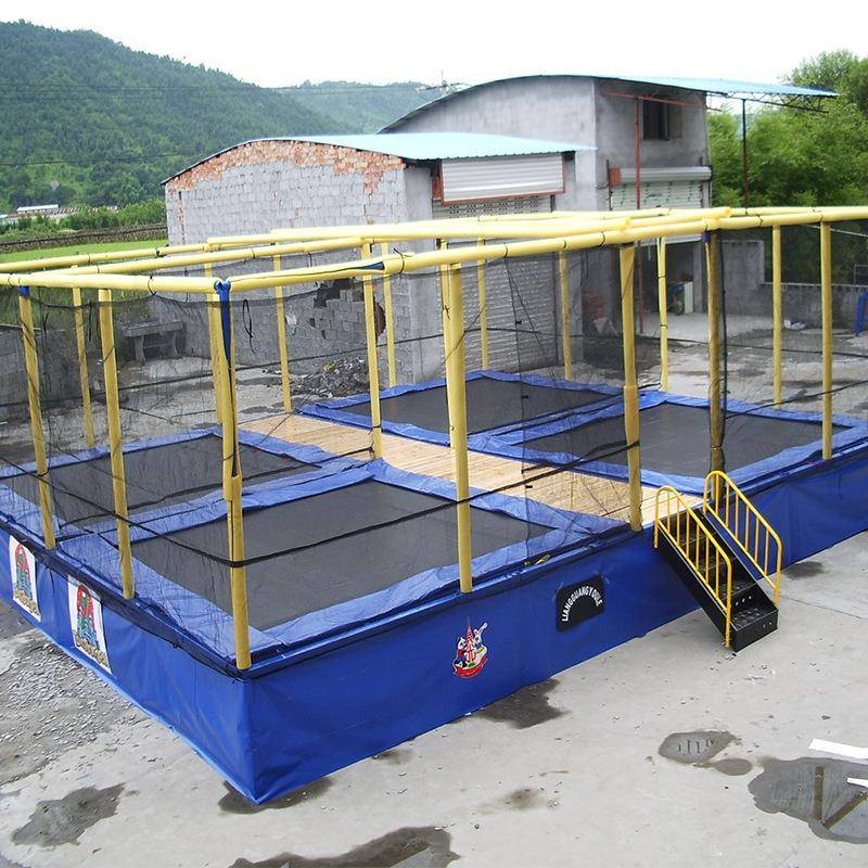 商用蹦蹦床家用儿童室内小孩成人户外健身幼儿园带护网大型跳跳床