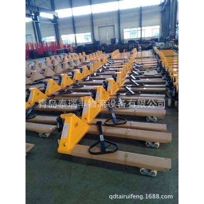 3吨手动液压托盘车整体式油缸大促销莱西城阳平度青岛叉车