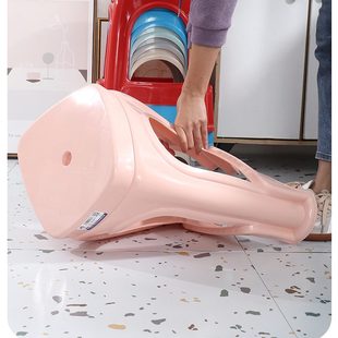 塑料凳子加厚可高凳放餐厅椅用备子塑胶凳子创意板凳凳简约家用叠