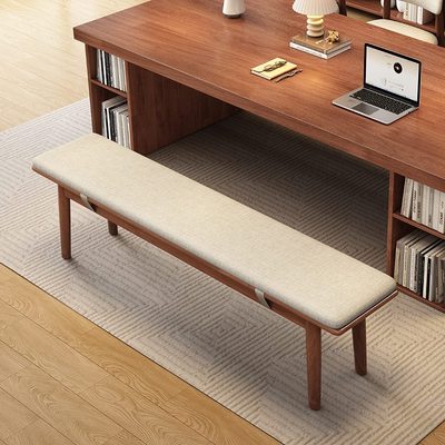 长条凳尾换鞋凳木板凳长凳卧室床前餐厅全实木床简约坐垫凳凳软包