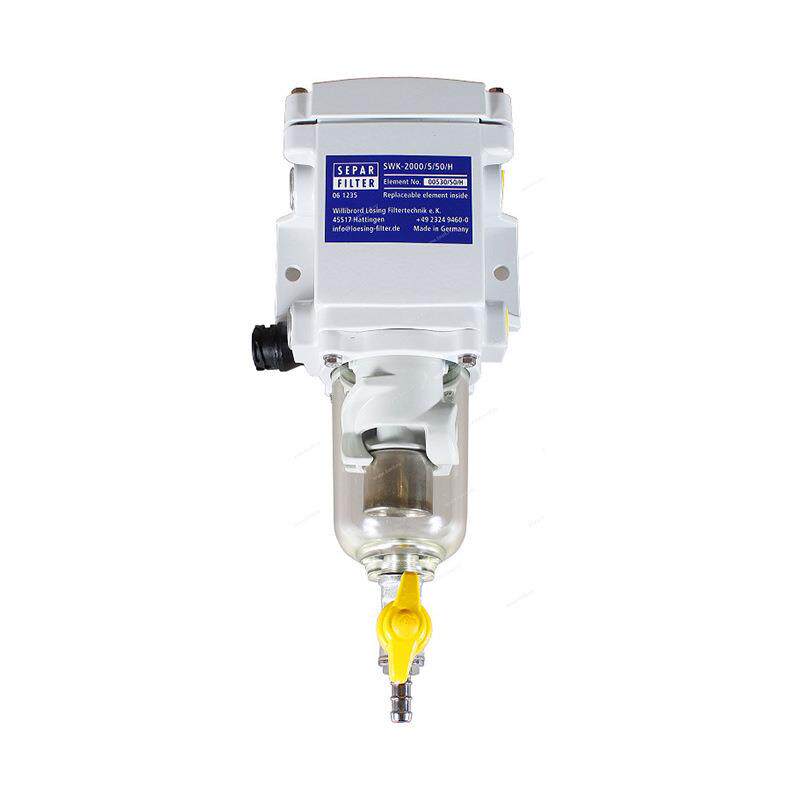 油水分离器SWK-2000/10600FG600FH总成带加热器适用于船舶卡车