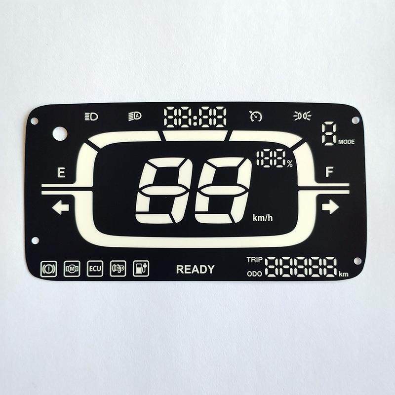 制作数码管薄膜面板扩散膜显示贴膜面板数码显示器面贴