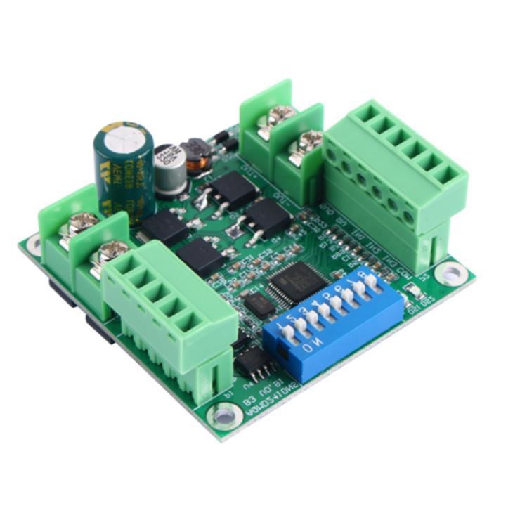 12/24V直流电机驱动器180W板控制器调速器485/CAN兼容款YJ