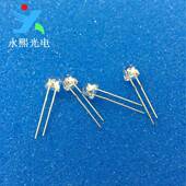 f5草帽灯珠白发粉红5MM高亮粉色led灯珠发光二极管短脚粉灯