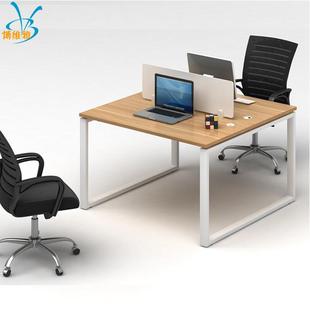 办公家具职员桌员工位屏风多人位简约现代办公桌椅组合4人位