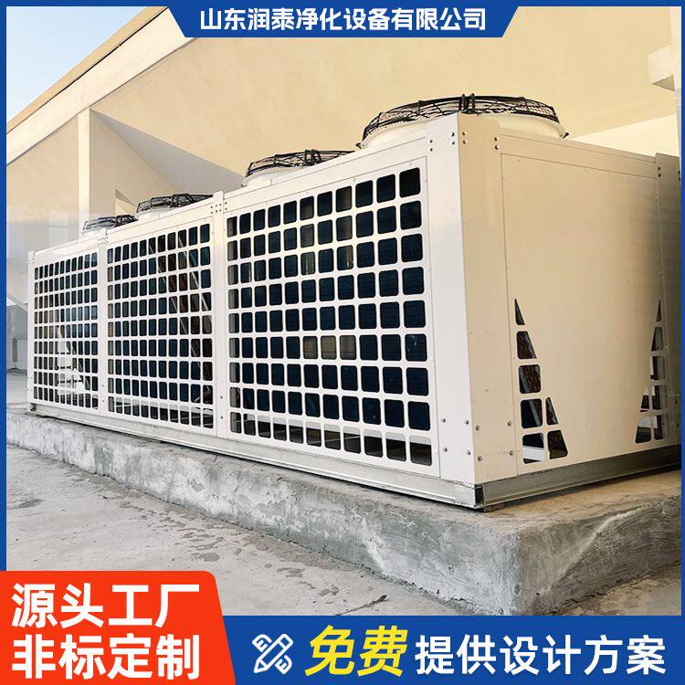 化妆品车间直膨式净化空调热泵一体机转轮除湿恒温恒湿机组