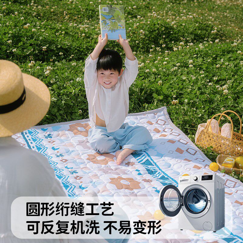 防潮垫户外加厚便携春游公园草地防水防潮野餐垫露营特厚帐篷地垫