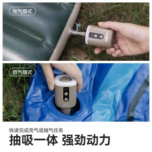 Tawa户外电动充气泵帐篷露营气垫床桨板抽充两用大功率迷你打气泵
