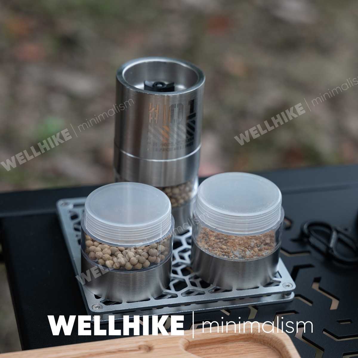 户外露营多功能金属杯垫隔热垫锅具酒精炉马克杯双层杯垫