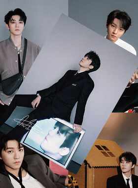 王俊凯海报 高清铜版纸 1套8张 TFboys明星写真宿舍墙贴纸装饰画