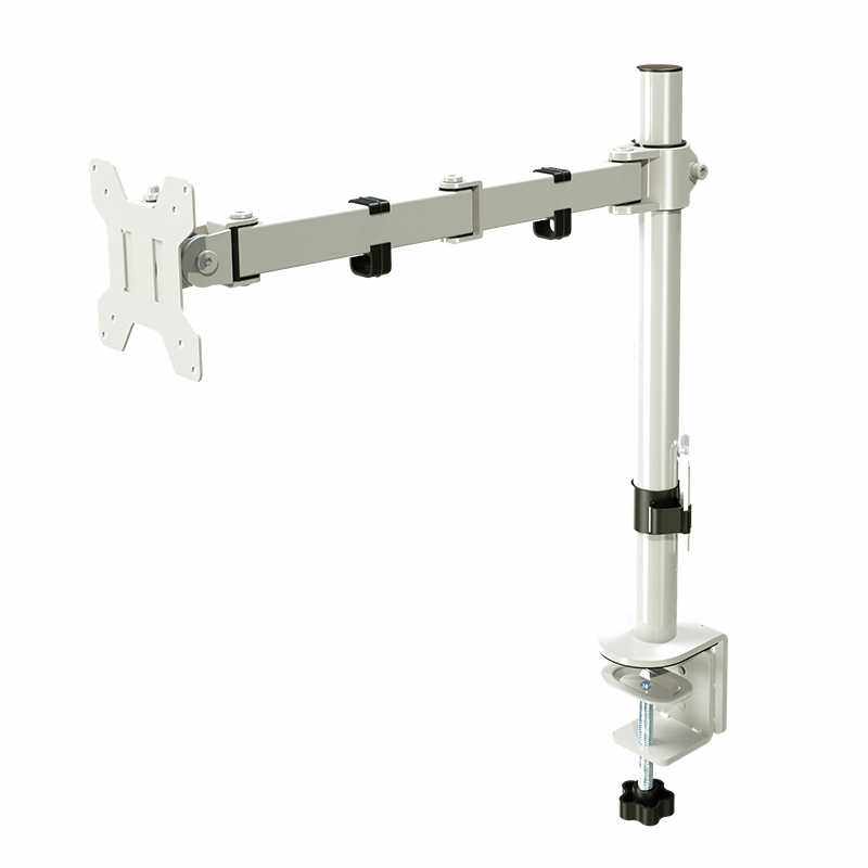 电脑显示器支架 免打孔升降旋转万向机械臂台式桌面增高无孔架子