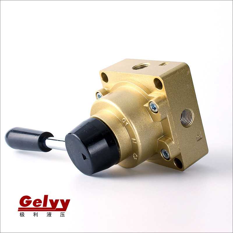 气动手转阀手动阀开关换向阀手扳HV-02/03/04/200-02B/D 控制气缸