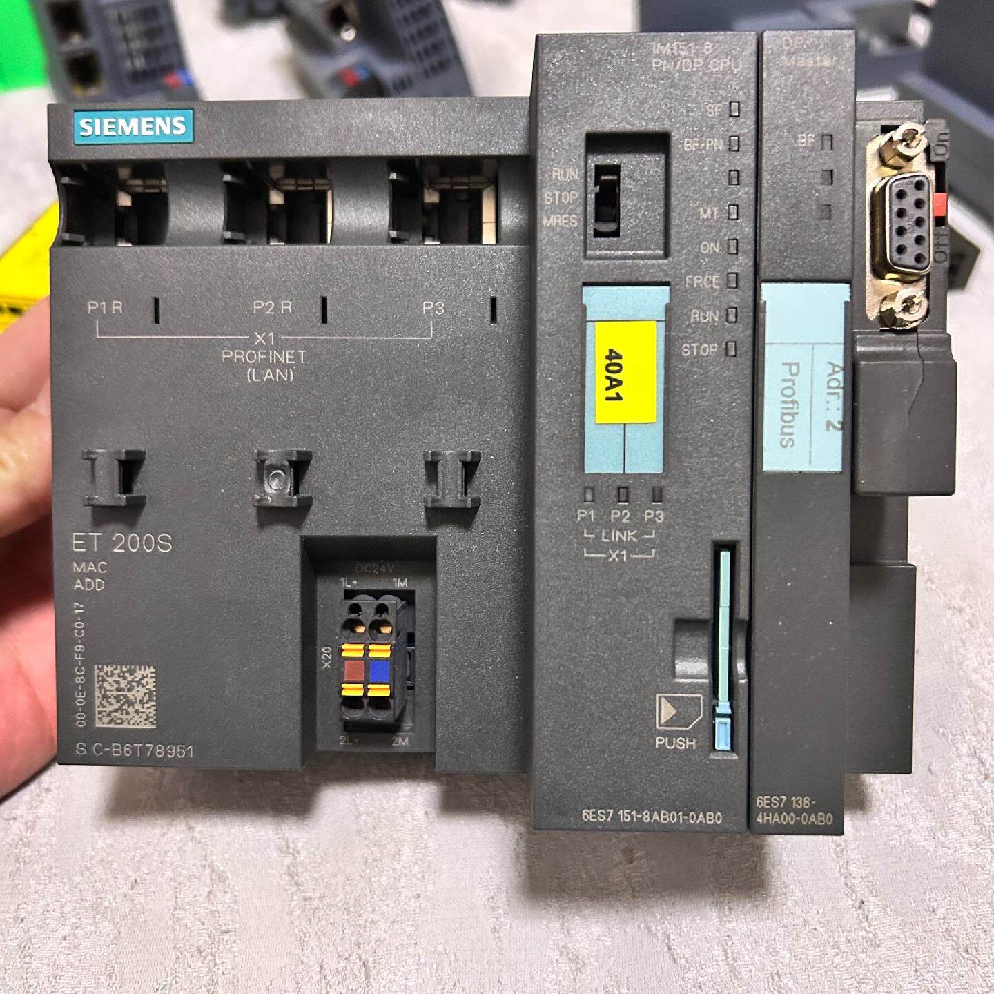 ET200S模块，型号6ES7 151-8AB01-0—议价