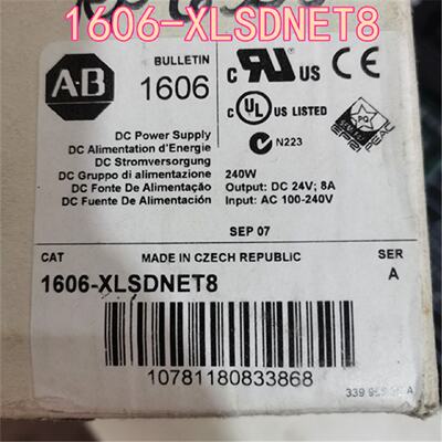 议价美国AB罗克韦尔 Allen-Bradley 电源1606-XLSDNET8  1606-XLD