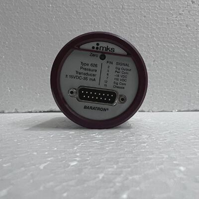 MKS 626B01TDE BARATRON CAPACITANCE MANOMETER TYPE 626 PRESSU