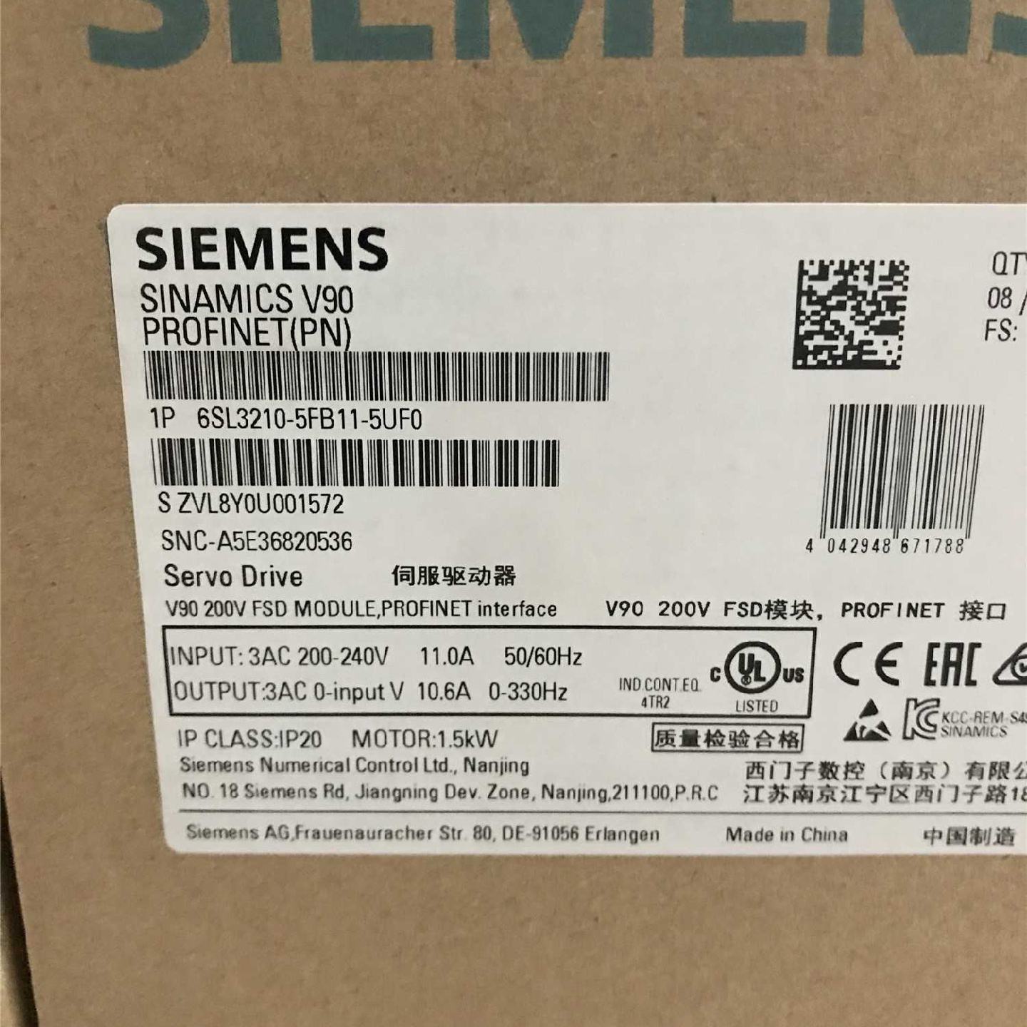 议价议价6SL3968-6JC00-0AA0西门子-FBGSITOR SINAMICS接口SITOR - 实物图